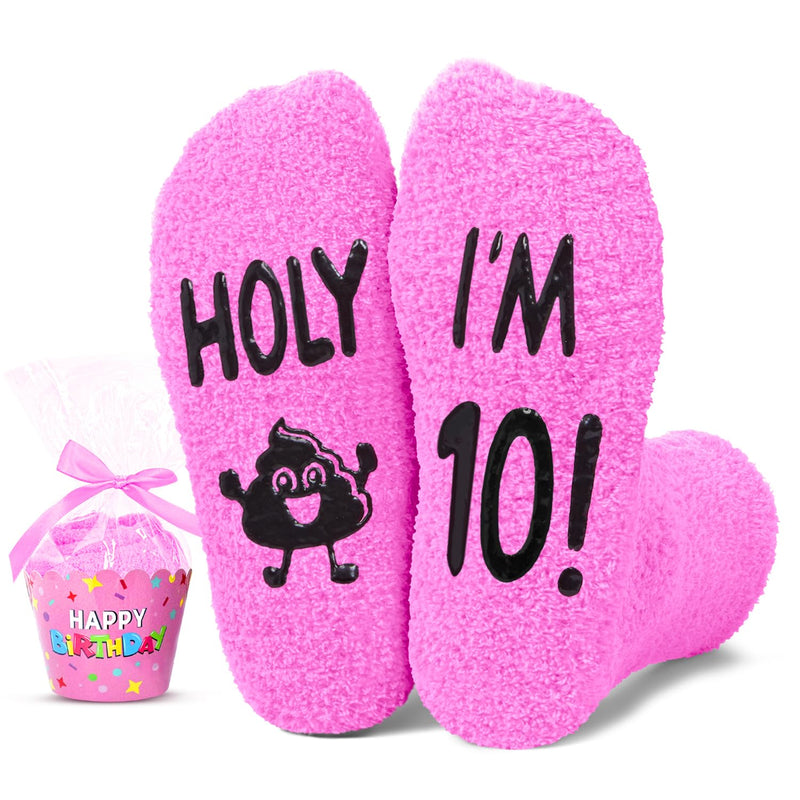 10th Birthday Gifts for Girls - Socks for Kids Age 10, Gift Ideas for Ten Year Old Girls, Presents for 10 Year Old Tween Girls