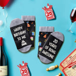 20th Birthday Gifts Socks Ideas - Gifts for 20 Year Old Women Men Best Gifts for 20 Year Old Male Female