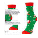 Christmas Gifts Stocking Socks for Boy Girl - Santa Light Xmas Socks for Kids with Greeting Card 4 Pask 11-12Years