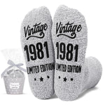 43rd Birthday Gifts Ideas for Men - Socks for 43 Year Olds, 1981 Birthday Gifts, Best Gifts for 43 Year Old Man