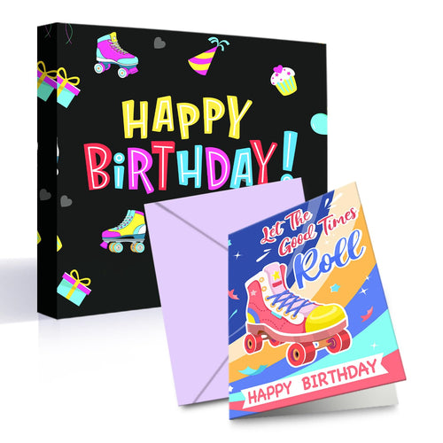 HAPPYPOP 18th Birthday Gift Ideas for Teen Girls - Socks for Teens Age 18, Presents for 18 Year Old Boy, Birthday Gift Box with Greeting Card