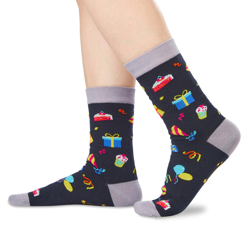 HAPPYPOP 21st Birthday Gifts Socks Ideas - Socks for 21 Year Olds Women Men, Best Gifts for 21 Year Olds, 21st Birthday Socks