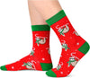 Christmas Gifts Stocking Socks For Girls Boys - Secret Santa Socks For Kids, Xmas Stocking 4 Pack