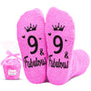 9th Birthday Gifts Ideas for Girls - Socks for Kids Age 9, Gifts for Nine Year Old Girls, Presents for 9 Year Old Girls