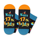 17th Birthday Gifts Ideas Socks - Gifts for 17 Year old Boy Girl, Birthday Present for Teens Age 17