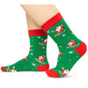 Christmas Gifts Stocking Socks for Boy Girl - Santa Light Xmas Socks for Kids with Greeting Card 4 Pask 7-9 Years