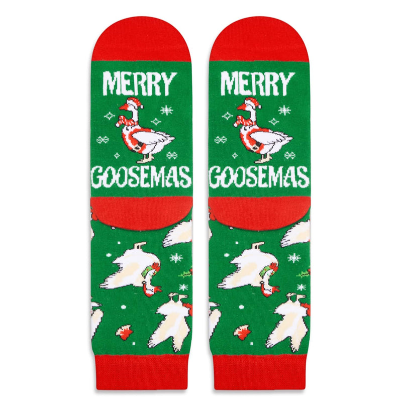 Goose Gifts Idea Socks for Kids - Christmas Gifts For Kids, Goose Gifts, Animal Gifts for Kids 4-6 Years