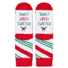 Christmas Gifts Candy Stocking Socks - Secret Santa Socks Kids Boys Girls, Xmas Stocking Stuffers for Teens 4-6 Years