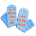 30th Birthday Gift Ideas Socks - Fluffy 30th Birthday Gifts for Her Him, Best Cool Gifts for 30 Year Old Women Men