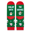 Christmas Gifts Stocking Socks for 2-3 Years Old Kids - Christmas Snowmen Socks, Xmas Stocking Stuffers for Boys Girls