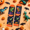 Halloween Socks Spooky Gifts For Men Women - Halloween Gifts Horror Gifts Halloween Dinosaur Spooky Dino Socks