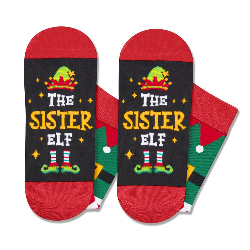 Christmas Gifts Stocking Socks For Women - Secret Santa Socks Xmas Stocking Stuffers For Her Mom, Sister Christmas Gifts, Sisters Gifts From Sister Christmas