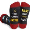 Pilot Gifts Air Traffic Controller Gifts - Airplane Gifts, Pilot Socks For Men Airplane Socks