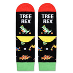 Christmas Gifts Stocking Socks for 2-3 Years Old Kids - Dinosaur Socks Dinosaur Stocking for Boys Girls