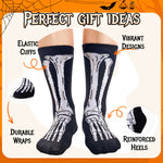 Halloween Gifts Ideas for 2-3 Years Old Kids - Halloween Socks Spooky Gifts for Boys Girls, Skeleton Socks for Kids Horror Socks