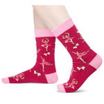 Dance Socks For Dancers - Dance Teacher Gifts Dancing Gifts Ballet Gifts Ballerina Gifts, Dance Socks Ballet Socks For Women