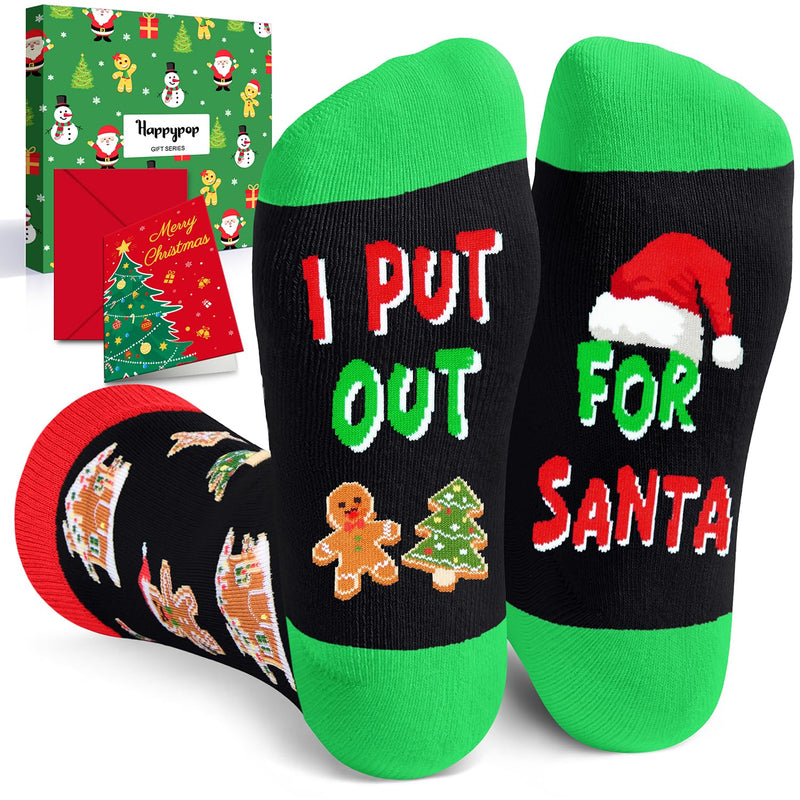 Christmas Socks Men Women Gingerbread Gifts - Gingerbread Socks Cookie Gifts Stocking