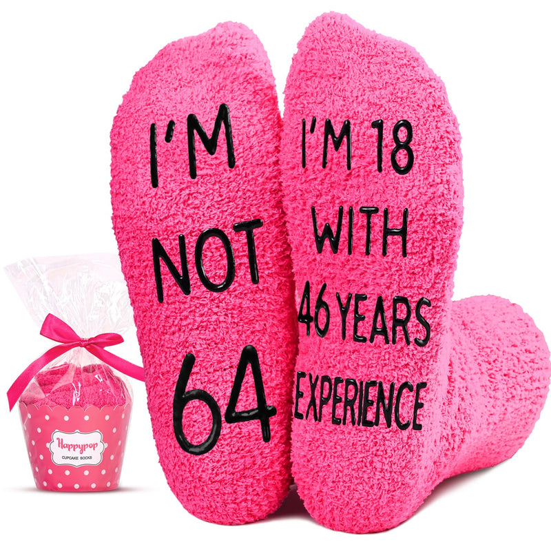 64th Birthday Socks 64th Birthday Gifts for Women, Gifts for 64 Year Old Woman, 64th Birthday Gifts for 64 Year Old Female Her