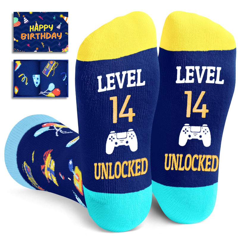 14th Birthday Gifts Ideas for Boys - Socks for Teenager Boy Girl Age 14, Birthday Presents for 14 Year Olds Teens