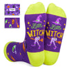 Halloween Gifts Ideas Socks - Spooky Gifts for Men Women Witchy Gifts, Horror Gifts for Male Female