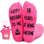 18th Birthday Gifts for 18 Year Old Girls, Young Adult Birthday Gifts for Women, 18 Birthday Socks for Teens