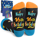 16th Birthday Gifts Ideas Socks - Gifts for 16 Year old Boy Girl, Birthday Present for Teens Age 16