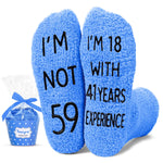 59th Years Old Birthday Gifts - Gifts for Guys in Their 59s, Gift Ideas for 59 Year Old Man Woman, 59th Birthday Socks for Men Women