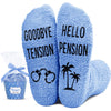 Cool Retirement Gifts Male Retired Teacher Gifts, Funny Retirement Socks Women Retired Socks Men