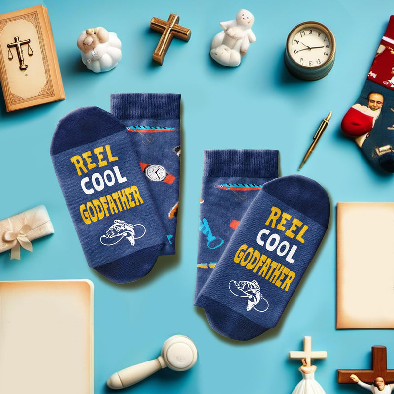 GodFather Gifts For Men Uncle - Godfather Gifts From Godchild Godson Goddaughter, Godfather Socks Men