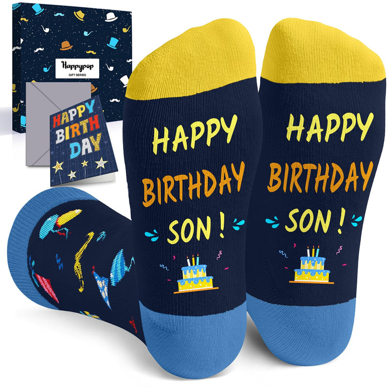 Birthday Gifts For Son - 21st 18th Birthday Son Gifts from Mom Mother in Law Happy Birthday Socks