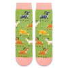 Zmart Funny Goat Gifts for Girls - Goat Socks for Goat Lovers Farm Animal Socks Goat Stuff Kid 10-12 Years