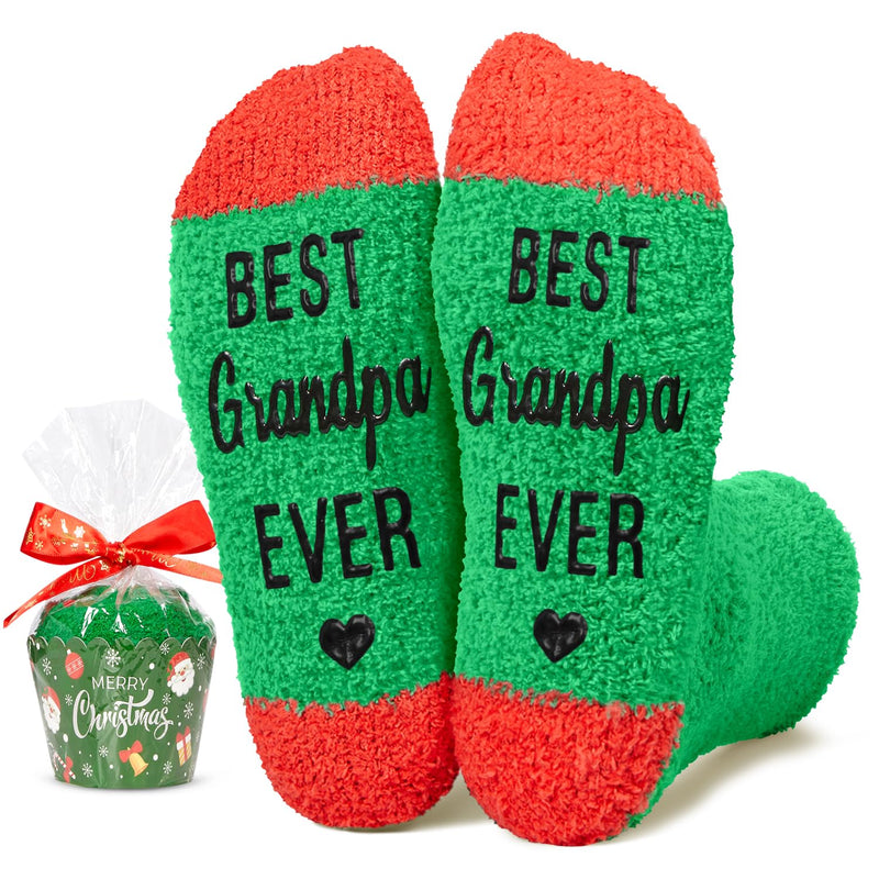 Christmas Gifts Stocking Socks for Men - Secret Santa Socks Xmas Stocking Stuffers for Him Best Grandpa