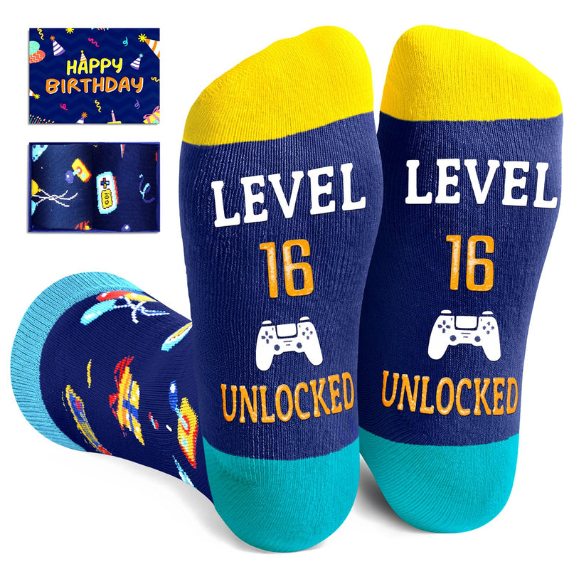 16th Birthday Gifts Ideas for Boys - Socks for Teenager Boy Girl Age 16, Birthday Presents for 16 Year Olds Teens