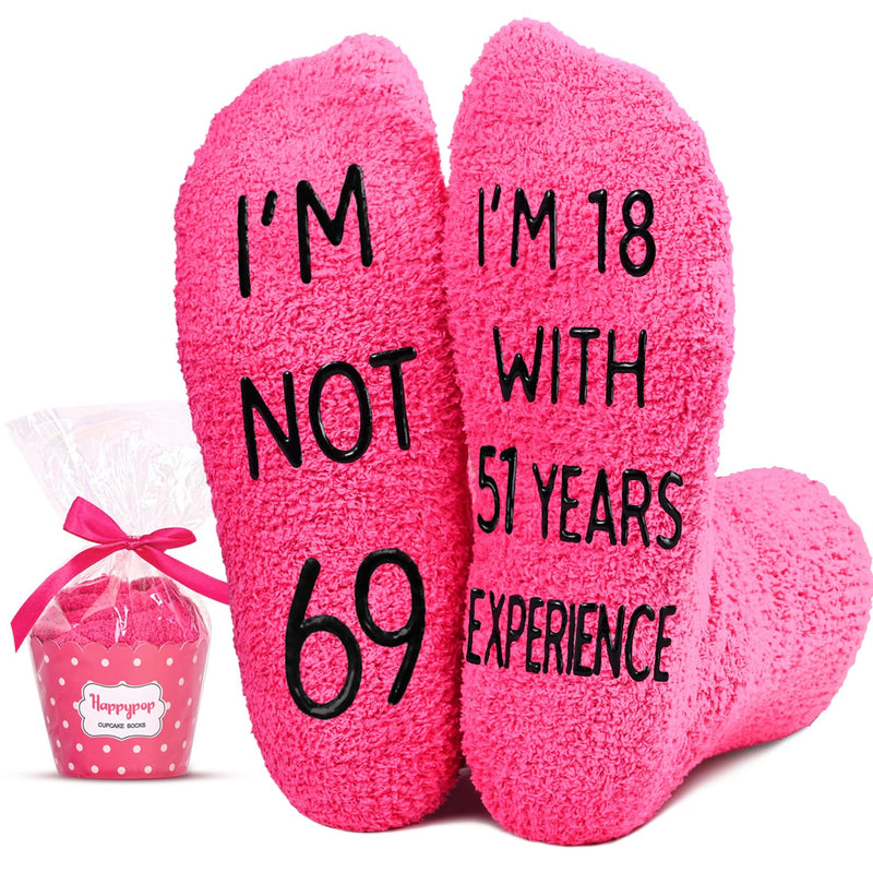 69th Birthday Socks, Gifts For Women, 69 Year Old Birthday Gifts For Women, 69th Birthday Gifts For Her, 69th Gift Ideas, 69 Gifts For Women