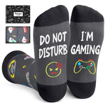 Gamer Gifts For Men - Novelty Gamer Stocking Stuffers For Teen Boys, Gaming Socks Video Game Socks For Adults