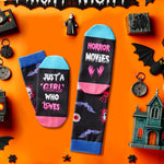 Horror Movie Gifts for Movie Lovers - Scary Movie Gifts for Movie Lovers Women Teen Girls, Horror Scary Gifts, Movie Socks