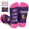 Chihuahua Socks for Women - Funny Chihuahua Gifts for Chihuahua Lovers Crazy Silly Fun Socks