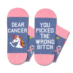 Breast Cancer Gifts For Women - Breast Cancer Awareness Socks Inspirational Socks Survivor Socks, Inspirational Gifts Breast Cancer Gifts Chemo Gifts