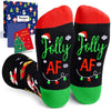 Christmas Gifts Stocking Socks for Men - Christmas Secret Santa Socks for Women, Xmas Stocking Stuffers for Male Female