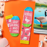 Goose Gifts for Goose Lovers - Funny Goose Socks for Women, Funny Goose Gifts for Teen Girls