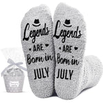 July Birthday Gifts for Men, Birthday Socks Happy Birthday Socks, Christmas in July Gifts Socks for Him Male