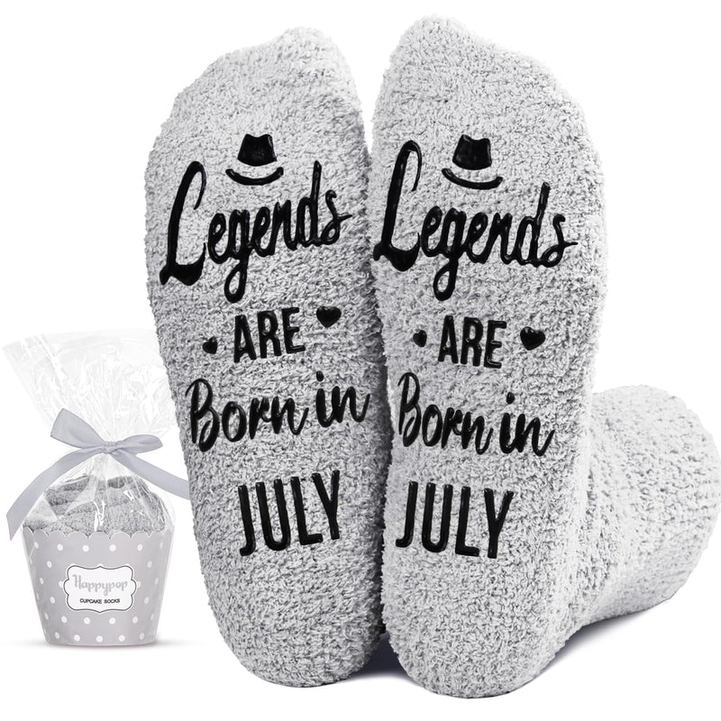 July Birthday Gifts for Men, Birthday Socks Happy Birthday Socks, Christmas in July Gifts Socks for Him Male