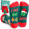 Christmas Cookies Gift Gingerbread Socks - Xmas Cookies Gifts Gingerbread Stocking