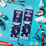 Zmart Gifts For Skiers Snowboarders - Skiing Gifts Ski Gifts Snowboarding Gifts Men Women, Ski Socks Skiing Socks Women Men, Snowboarding Youth Socks