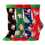 Christmas Gifts Stocking Socks For Girls Boys - Secret Santa Socks For Kids, Xmas Stocking 4 Pack