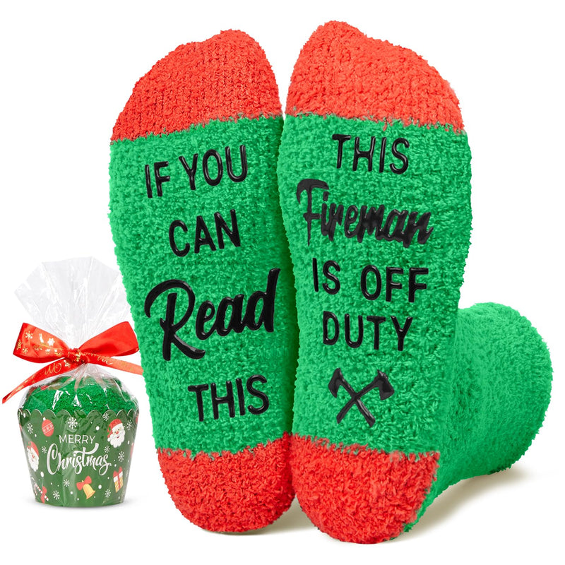 Christmas Gifts For Fire Fighter - Fire Fighter Appreciation Gifts, Best Bus Driver Gifts Bus Driver Socks