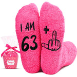 64th Birthday Gifts for Women, Best Gifts for 64 Year Old Woman, 64 Year Old Gifts, Socks for Her Female