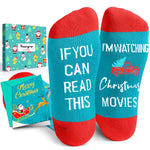 Christmas Socks for Men, Christmas Movie Socks Holiday Socks Women, Christmas Movie Stocking Stuffers Santa Gifts Christmas Gifts