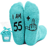 56th Birthday Gifts Ideas for Women - Socks for 56 Year Olds, Best Gifts for 56 Year Old Middle Aged Woman, 56th Birthday Socks