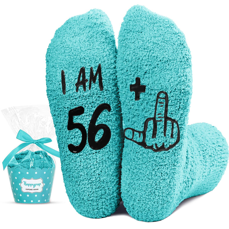 57th Birthday Gifts Ideas for Women - Socks for 57 Year Olds, Best Gifts for 57 Year Old Middle Aged Woman, 57th Birthday Socks